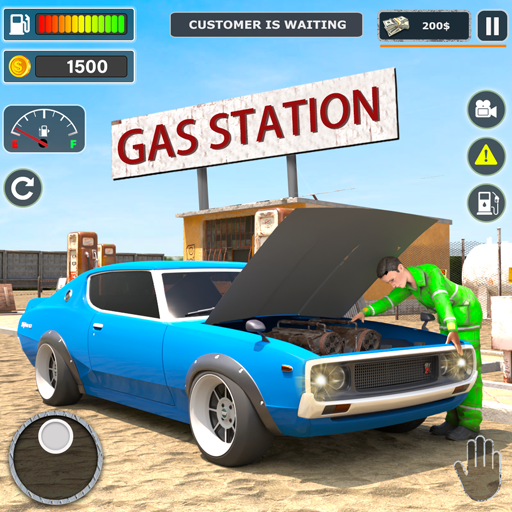 Gas Station Junkyard 3D Sim Mod