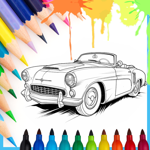 Car colouring game color paint Mod