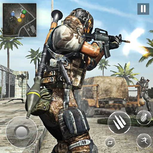 Commando Strike War Army Games Mod