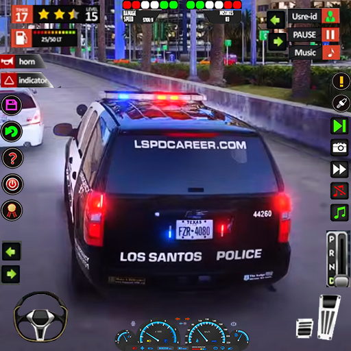 Police Car Driving Cop Chase Mod