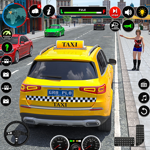 택시 게임 미친 택시 운전사 3d [HACK + MOD]
