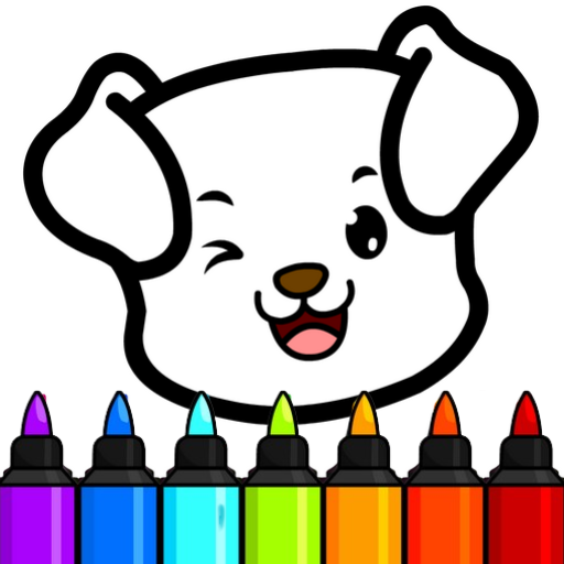 어린이 그림 그리기: 색칠 공부 페이지 그리 고계략유아 Mod