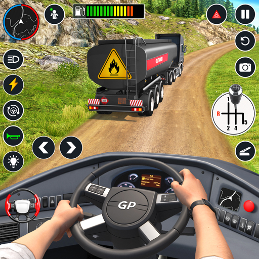 Oil Truck Driving Games Mod